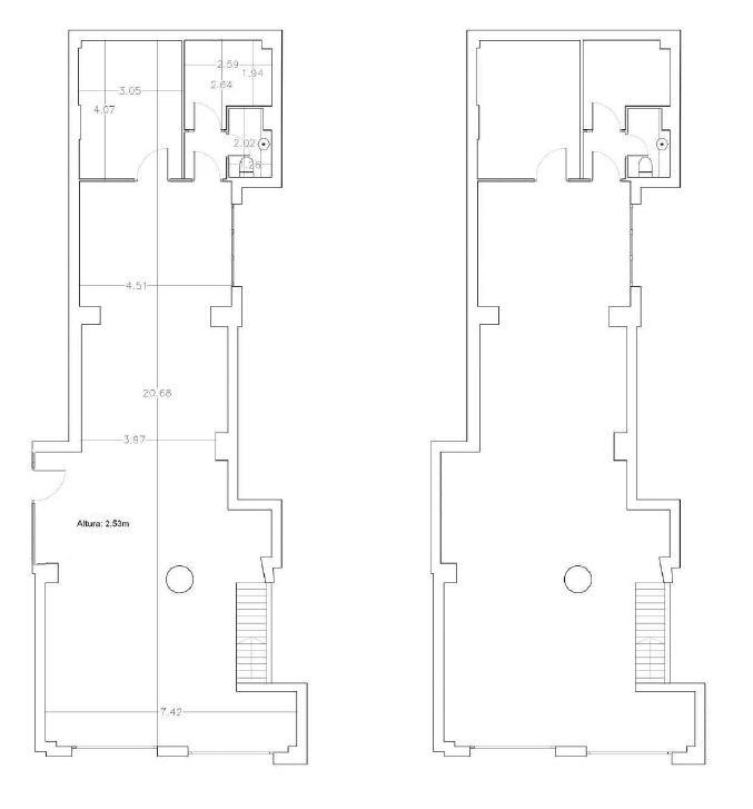 PLANO OFICINA CL. BALMES, N.º 434