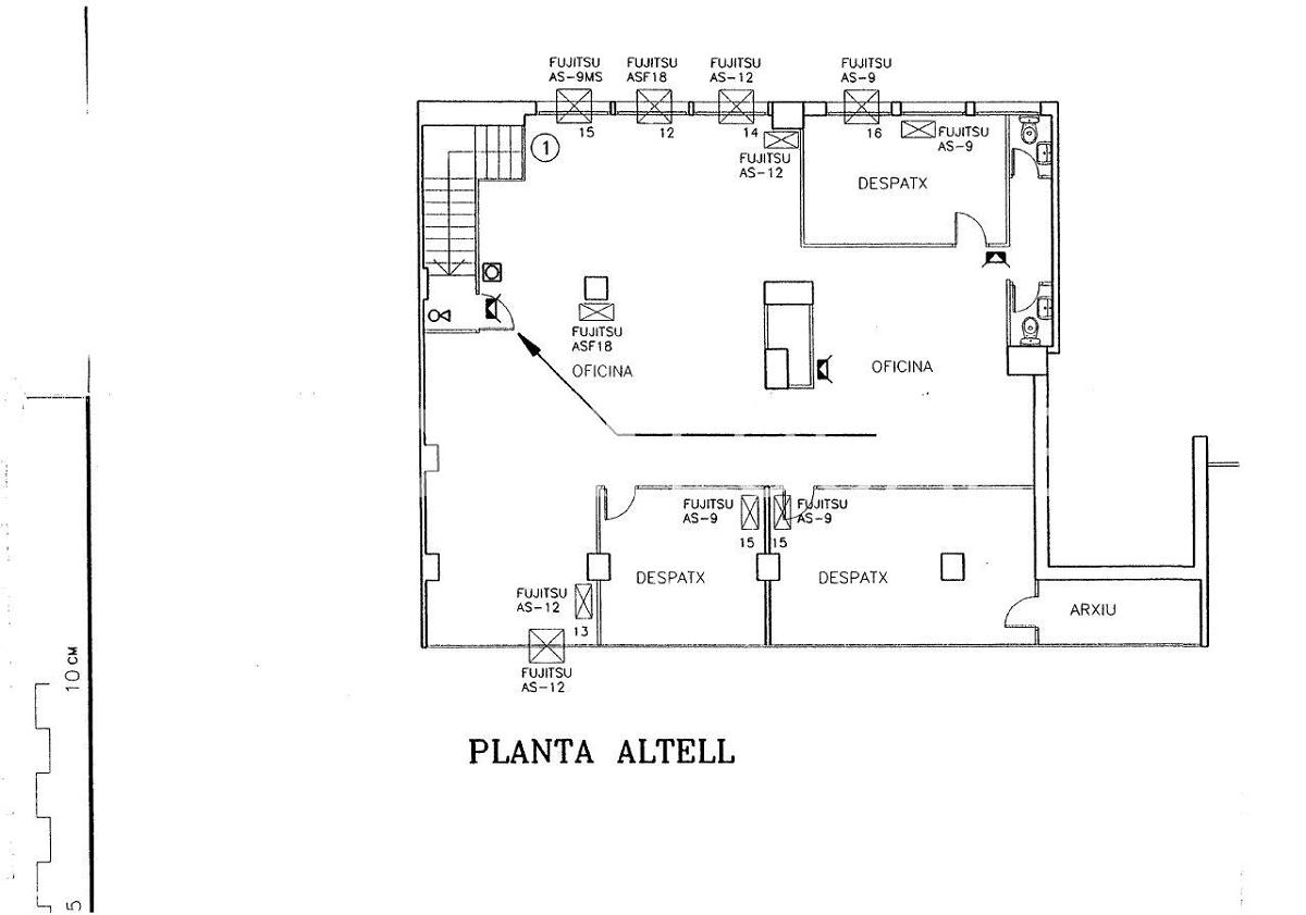 Plano Planta Altillo