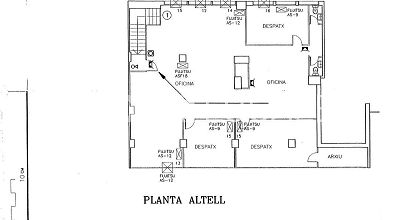 Plano Planta Altillo